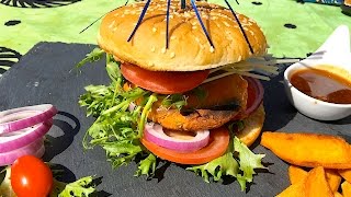 Nejlepší Tofu Burger recept  Hannibal BBQ omáčka recept [upl. by Penland]