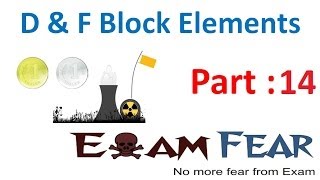 Chemistry D amp F Block Elements part 14 Trends Atomic Size CBSE class 12 XII [upl. by Borgeson298]