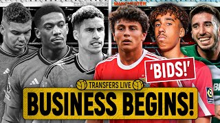 Transfer Business Underway  Transfers LIVE [upl. by Merill]