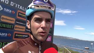 Tony Gallopin  interview au départ  4e étape  Giro dItalia  Tour dItalie 2019 [upl. by Lig41]