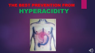 THE BEST PREVENTION FROM FROM HYPERACIDITY [upl. by Hogan]