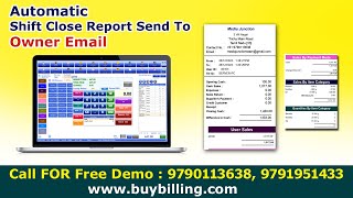 Retail POS Billing Special Features for Automatic Day Close Report Send to Owner Email [upl. by Amor934]