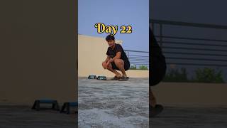 DAY 22  Doing 100 pushups every single day shorts pushups fitness challenge [upl. by Nediarb967]