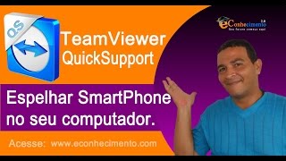 TeamViewer QuickSupport  Canal eConhecimento [upl. by Novel]