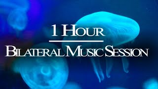 1 HR Bilateral Music Therapy  Relieve Stress Anxiety PTSD Nervousness  EMDR Brainspotting [upl. by Cumine]