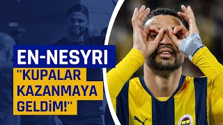 Fenerbahçeye Kupalar Kazanmaya Geldim  Youssef EnNesyri İmza Töreni [upl. by Anatlus27]