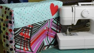 How to Make a Sewing Machine Cover [upl. by Kanya709]