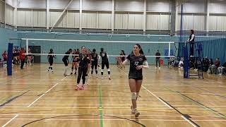 Team SideOut Polonia London vs Malory Eagles UEL  National Cup  Semifinals  20240225 [upl. by Yedsnil172]