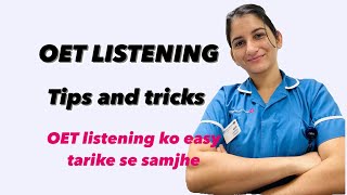 Master OET Listening Essential Tips and Tricks [upl. by Yeknarf]