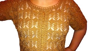 Blusa a crochet parte 1 [upl. by Nodyarb873]