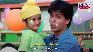 Ladki Badi Anjani Hai  KARAOKE  Kuch Kuch Hota Hai 1998  Shah Rukh Khan amp Kajol [upl. by Erreit482]