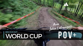 Coupe du Monde Bromont Traverse 59  Zigzag 56  Course preview Coupe Quebec 2 2019  POV [upl. by Nytsyrk287]