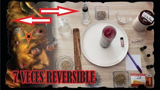 7 VECES REVERSIBLE VELADORA – RITUAL PODEROSO  ESOTERISMO AYUDA ESPIRITUAL [upl. by Uyerta]