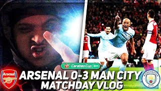 HOW LONG WILL THIS LAST Arsenal 03 Man City ANGRY MATCHDAY VLOG [upl. by Nosmoht]