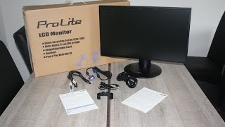 Unboxing  IIyama Prolite B2481HS Monitor [upl. by Ysak905]