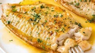 Fish in garlic butter sauce  vetki fish fillet recipe  butter garlic fish  Fish starter recipe [upl. by Chaudoin629]