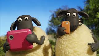 Sheep on Phone🐑 Shaun the Sheep  Cartoons for Kids 🐑 Full Episodes Compilation 1 hour [upl. by Akemehc]