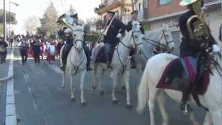 Fonte Nuova ROMA  festa di santAntonio [upl. by Nauqyaj842]