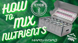 HOW TO MIX UP NUTRIENTS  SPONSORED BY MARSHYDRO [upl. by Pacien]