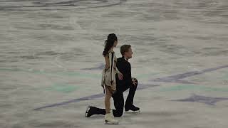 Madison Chock and Evan Bates at the ISU World Figure Skating Championship in Montreal on 3232024 [upl. by Rosner]