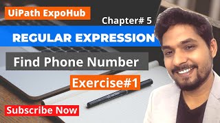 Regular Expression RegEx Find Phone Number Exercise [upl. by Nylhsa323]