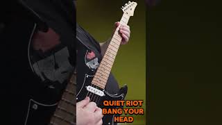 Bang your head Quiet Riot [upl. by Anihpesoj732]