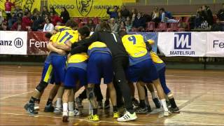 HANDBALL EN DXTV Ballester vs Dorrego 241015 [upl. by Aretahs641]