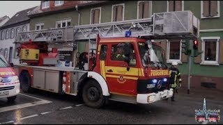 DLK 2312 FF Hofheim TS Löschzugergänzung in Hattersheim [upl. by Ansilma]