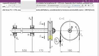 ESERCIZIO 6 SULLA SOLLECITAZIONE COMPOSTA FLESSO TORSIONE [upl. by Hartfield435]