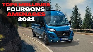 TOP 5 DES MEILLEURS FOURGONS AMENAGES 2021  fourgon aménagé campingcar van [upl. by Suzann619]