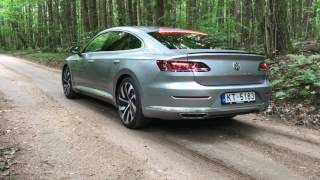 Volkswagen Arteon 206KW acceleration with launch control [upl. by Ilajna]