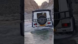 Mercedes G500 4x4 squared river crossing [upl. by Aivonas]