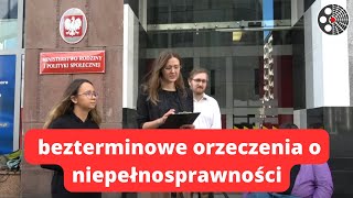 Lewica Lista chorób uprawniających do bezterminowego orzeczenia o niepełnosprawności [upl. by Nirehtak725]