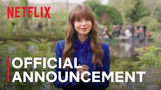 Emily in Paris Season 4  Official Announcement  Netflix [upl. by Nelrac]