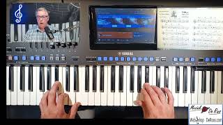 Keyboard course 150 no 43 Plaisir damour [upl. by Boehike]