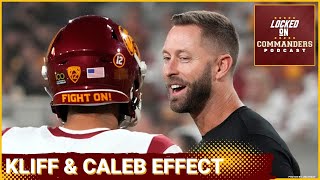 Washington Commanders Kliff Kingsburys Impact on Caleb Williams and Chicago Bears NFL Draft [upl. by Abel181]