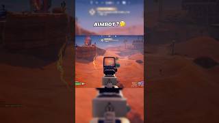 AIMBOT 🤔fortnite iso fortniteclips gaming shorts [upl. by Anividul200]