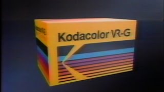 1986  Introducing Kodacolor VRG Film [upl. by Watts]