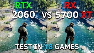 RX 5700 XT vs RTX 2060  Test In 18 Games at 1080p  2023 [upl. by Daht531]