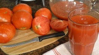 How to Make Simple Tomato Juice from Fresh Tomatoes  RadaCutlerycom [upl. by Odnamra]