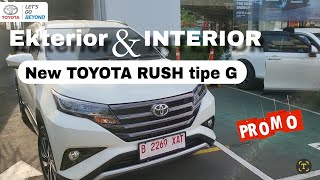 New TOYOTA RUSH 15 tipe G tahun 2023  2024 [upl. by Rumilly]