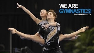 2012 Acrobatic Gymnastics Worlds LAKE BUENA VISTA  Mixed Pair Final  We are Gymnastics [upl. by Adis]