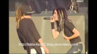 Tokio Hotel  durch den monsun live paris tour eiffel megashowwmv [upl. by Euqirdor507]