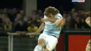 Francois Steyn monster drop goal against Clermont [upl. by Gnil]