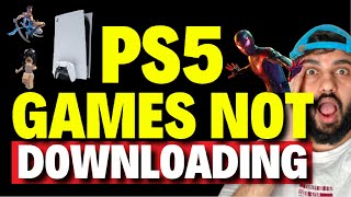 How to Fix PS5 Games Not Downloading [upl. by Yuhas]