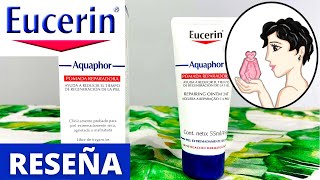 😍La MEJOR CREMA REGENERADORA de PIEL y MANOS 2024💙EUCERIN Aquaphor Pomada Reparadora Ingredientes [upl. by Sherburne928]