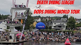 Death Diving League  Døds Diving World Tour  Fastland  Gjøvik  22062024  Norge 🇳🇴 Norway  8K [upl. by Doowron]