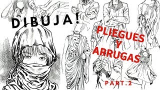 Como Dibujar pliegues y arrugas de la ropa parte 2How To Draw [upl. by Newton]