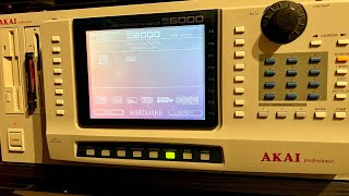 Akai S6000 sampler upgrades [upl. by Orabel635]