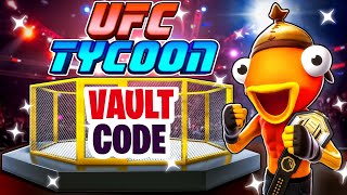 UFC TYCOON Fortnite VAULT CODE  Fortnite UFC TYCOON VAULT LEVEL 6 PIN CODE [upl. by Eneryt]